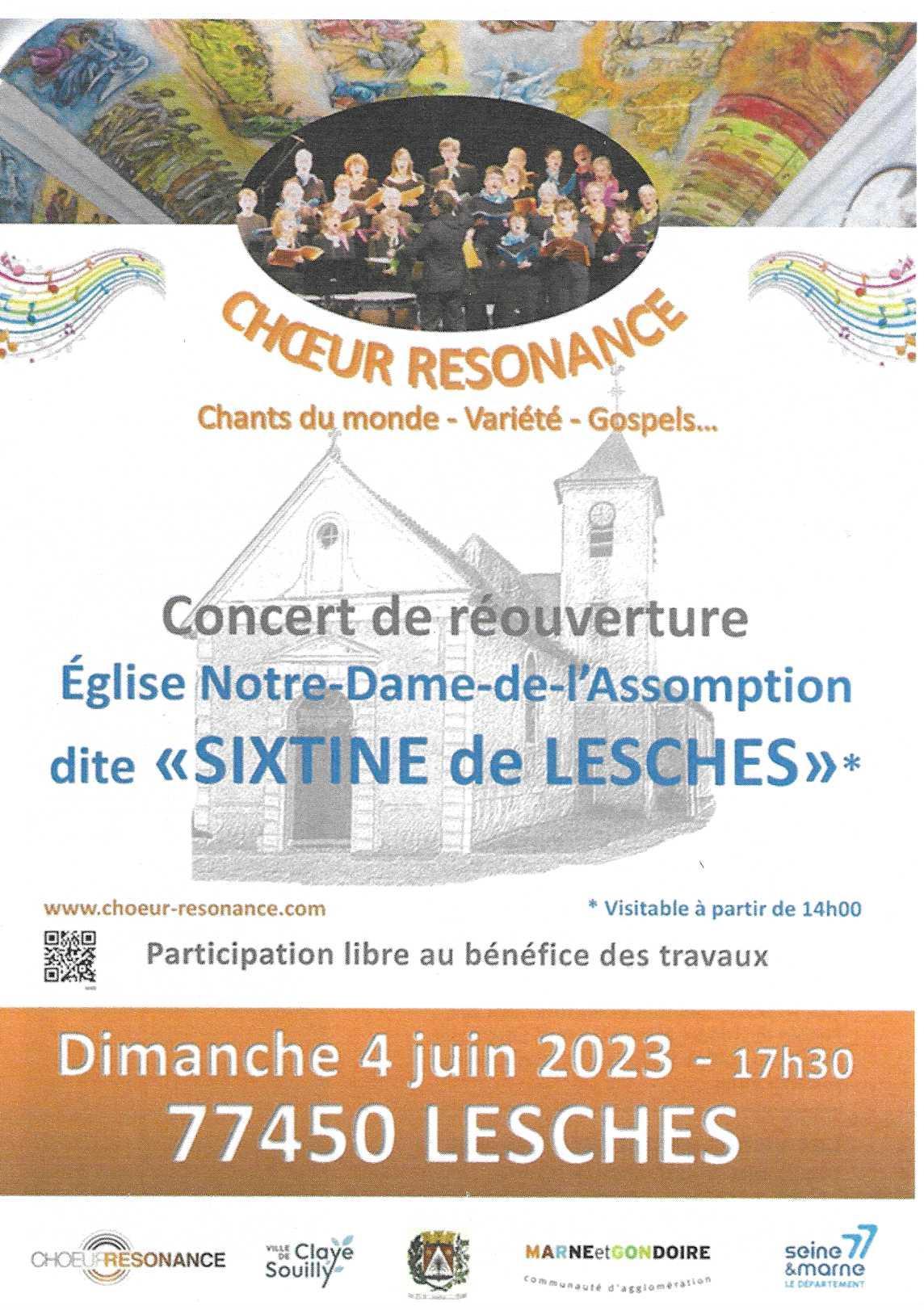 20230604 Flyer concert église Lesches recto