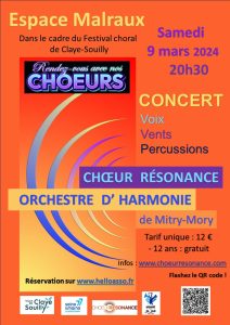 Festival Choral de Claye-Souilly : CONCERT  